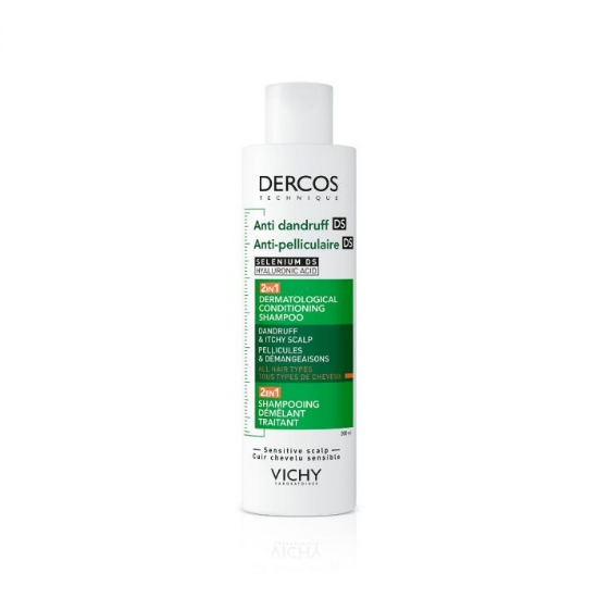 Vichy Dercos Anti‑Dandruff 2‑in‑1 Shampoo + Conditioner 200 ml