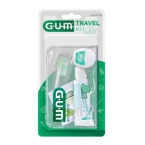GUM Travel munn reisesett – Komplett munnpleie på reise