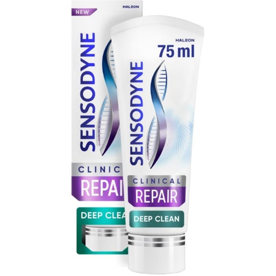 Sensodyne Clinical Repair Deep Clean Tannkrem 75ml