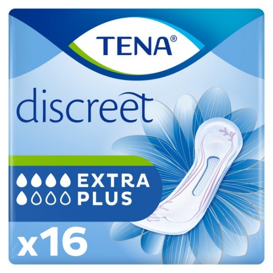 TENA Discreet Extra+ InstaDry – 16 stk