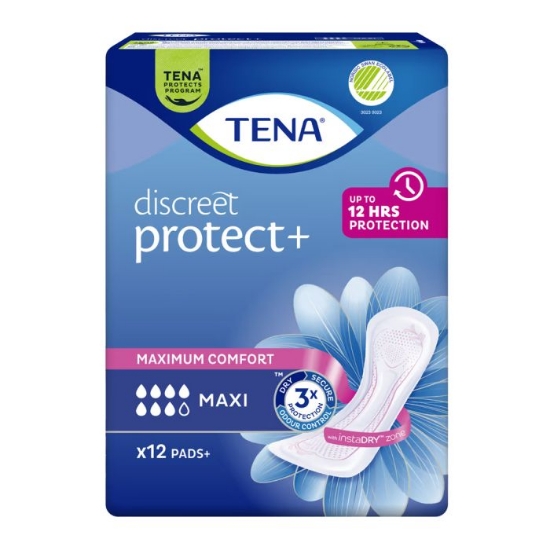 TENA Discreet Maxi InstaDry – 12 stk