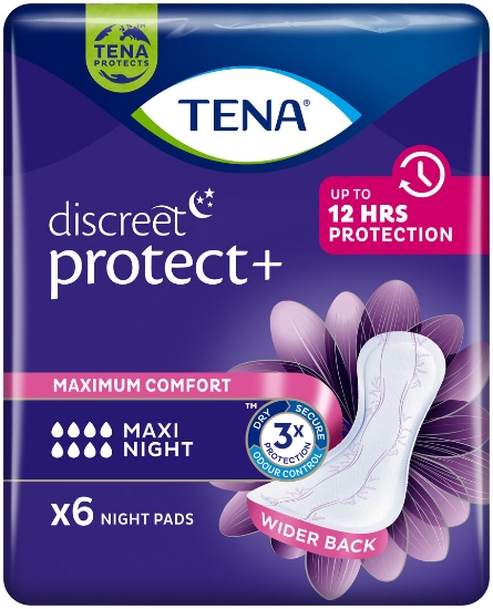 TENA Discreet Maxi Night – 6 stk