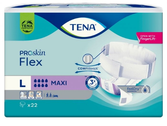 TENA Flex Maxi Beltebleie L – 22 stk