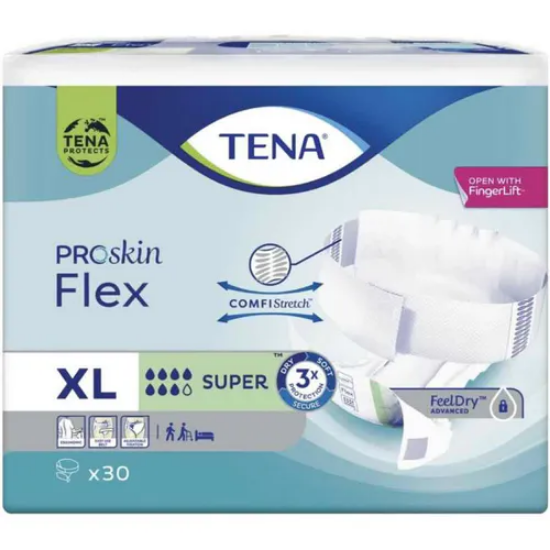 TENA Flex Super Beltebleie XL – 30 stk