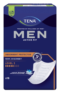Tena Men Active Fit Level 3 – 16 stk