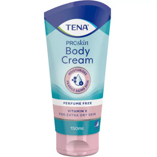 TENA Skin Cream uten parfyme 150 ml | Pleiende krem for sensitiv hud
