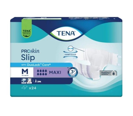 TENA Slip Maxi Bleie Medium – 24 stk