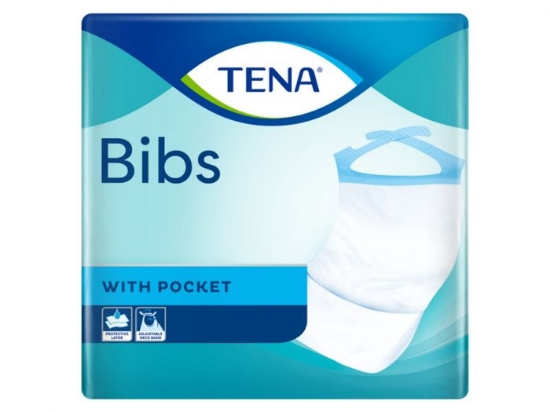 TENA Smekke Bibs 37×68 cm 150 stk – engangssmekke M/L