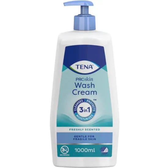 TENA ProSkin Vaskekrem med parfyme 1000 ml