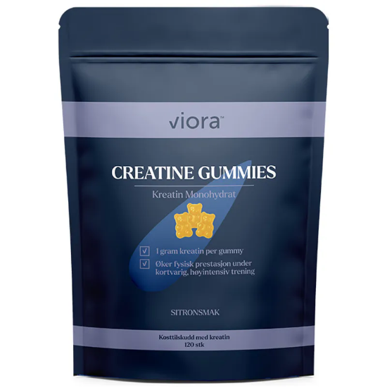 Viora Creatine Gummies 120 stk
