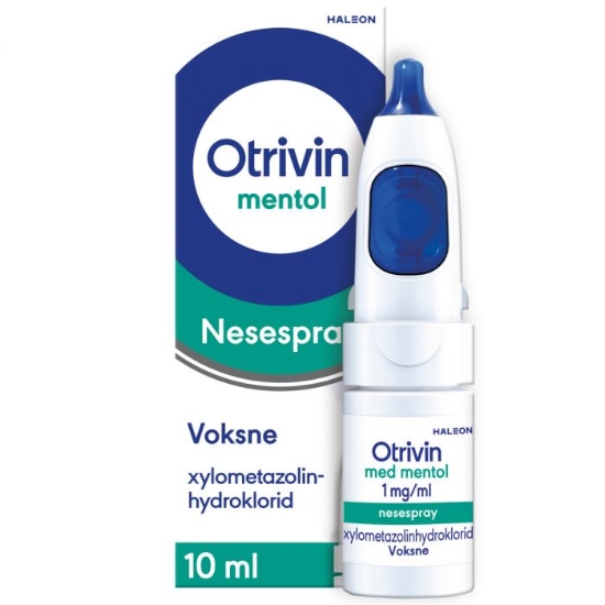 Otrivin Mentol 1 mg/ml Nesespray 10 ml