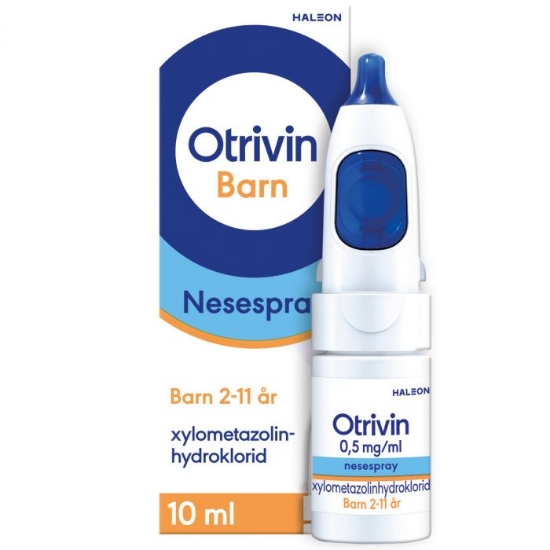 Otrivin nesespray 0,5mg/ml 10 ml