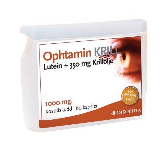 Ophtamin Krill + Lutein og Sink