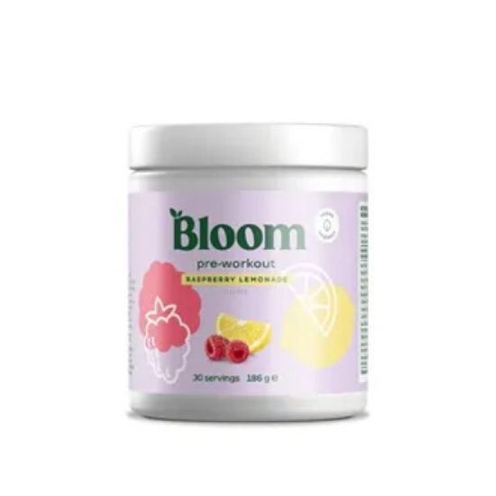 Bloom Pre‑Workout Raspberry Lemonade 186 g
