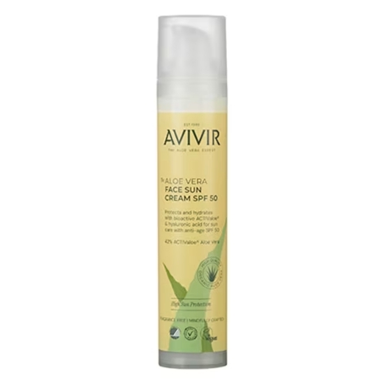 AVIVIR Aloe Vera Sun Face SPF 50 – 50 ml