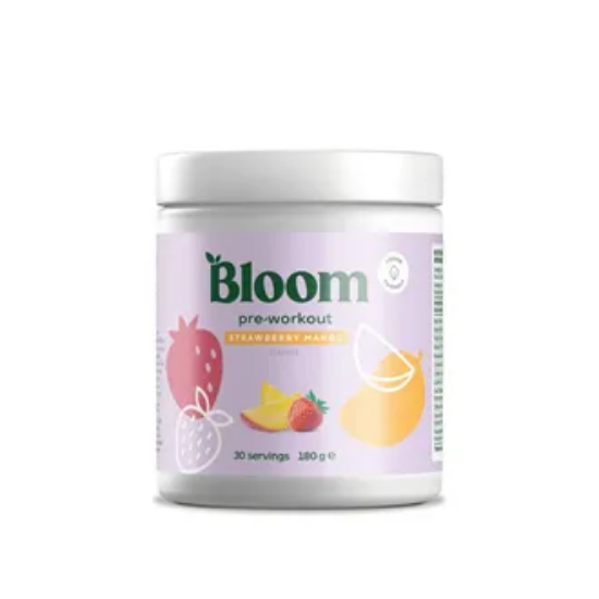 Bloom Pre‑Workout Strawberry Mango 180 g