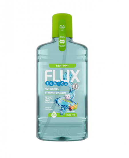 Flux Junior Fluorskyll 0,2% Fruktmint 500 ml