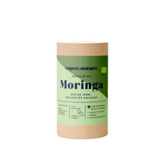 Supernature Moringa 120 kapsler