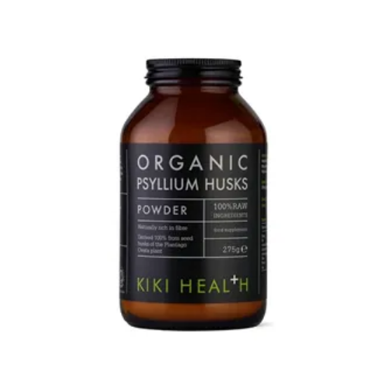 Kiki Health Organic Psyllium Husks 120 kapsler