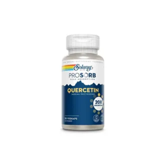 Solaray Prosorb Quercetin 30 kapsler – Kosttilskudd med quercetin