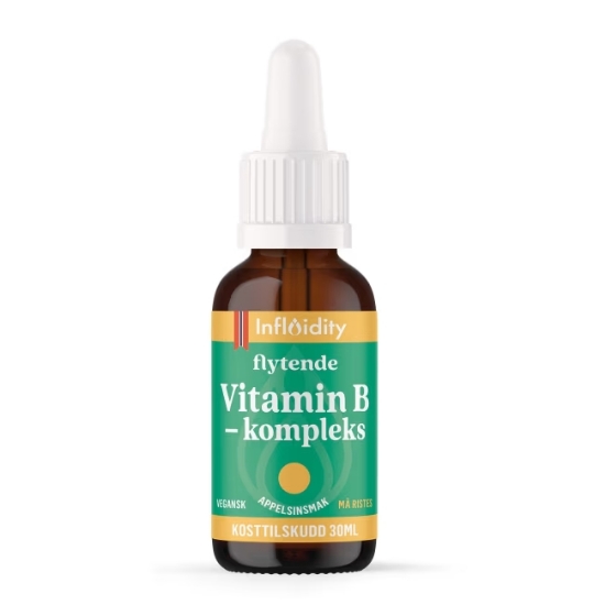 Influidity Flytende Vitamin B‑Kompleks 30 ml