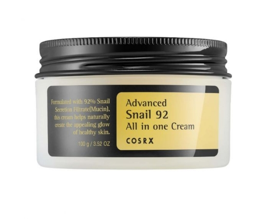 COSRX Advanced Snail 92 All In One Cream 100 g fuktighetskrem med 92 prosent sneglesekret
