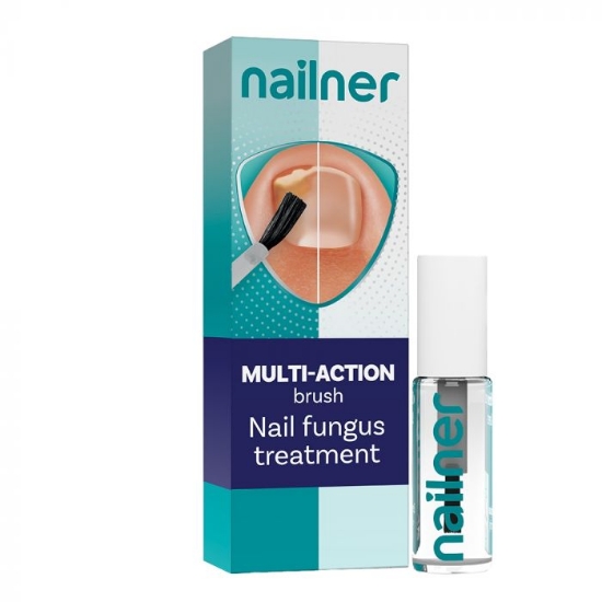 Nailner Multi Action pensel mot neglesopp 5 ml