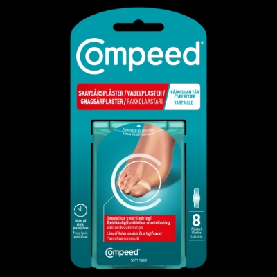 Compeed gnagsårplaster tær 8 stk