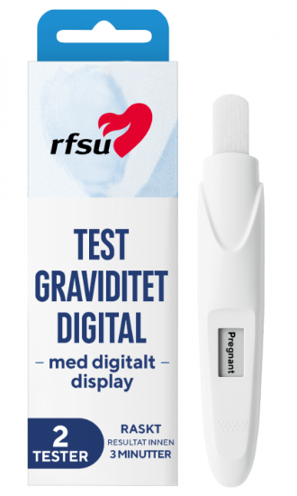 RFSU Graviditetstest Digital (2 stk)