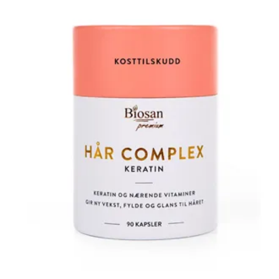 Biosan Hår Complex Keratin (90 kapsler)