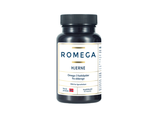 Romega Brain Health (60 kapsler)