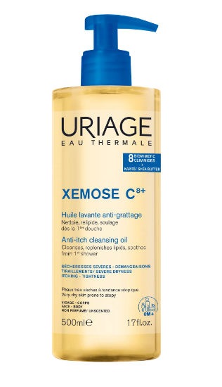Uriage Xémose C8+ Anti-Itch Cleansing Oil (500 ml)