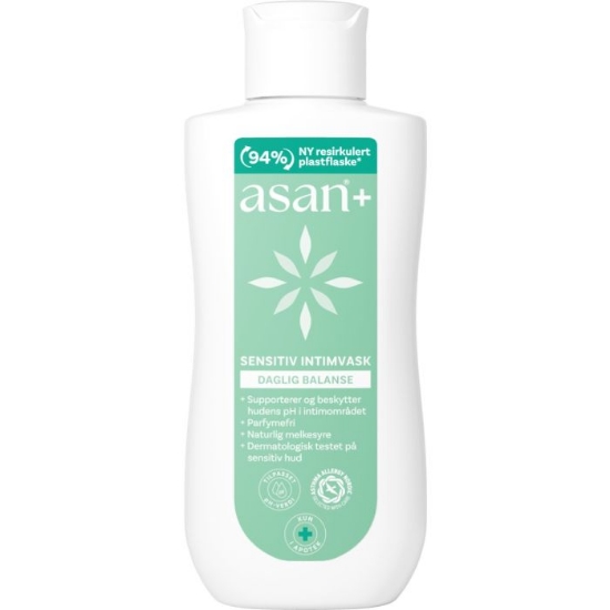 Asan+ sensitiv intimvask (200 ml)