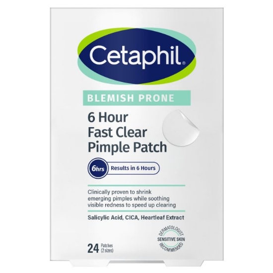 Bilde av Cetaphil 6h Fast Clear Pimple Patch 24 plaster