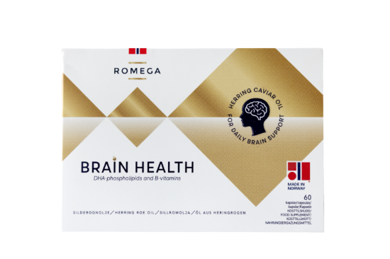 Romega Brain Health (60 kapsler)