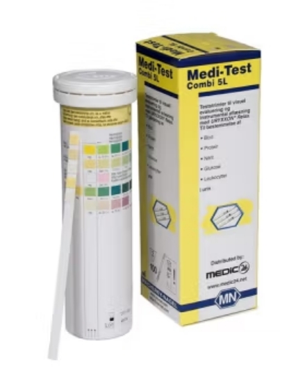 Medi-Test Combi 5L Urinstrimmel 100 stk 