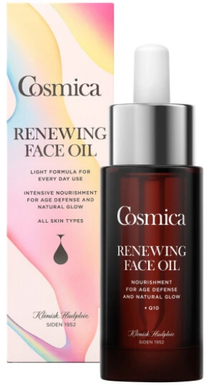 Cosmica Renewing Face Oil med parfyme (30 ml)