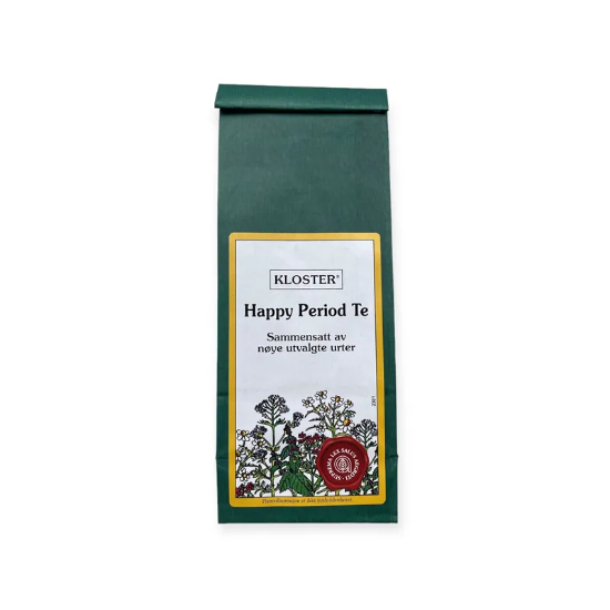 Kloster Happy Period Te 50 g | Naturlig Urte-te for Kvinner