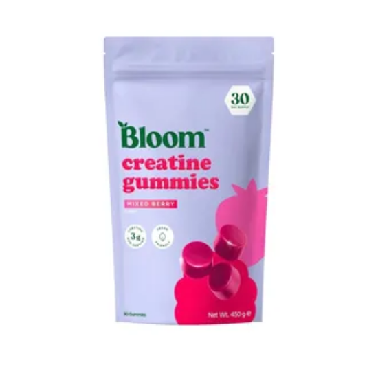 Bloom Creatine Gummies Mixed Berry 90 stk | Kreatin-Gummies