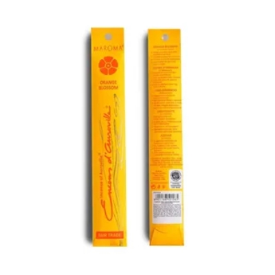 Maroma Orange Blossom Røkelse 10 pinner | Original Fairtrade
