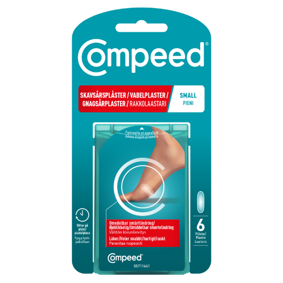 Compeed gnagsårplaster Small (6 stk) | Rask Lindring