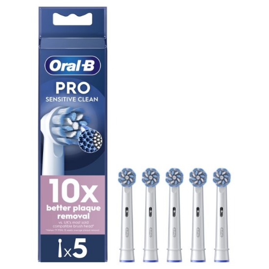 Oral-B Sensitive Clean Børstehoder (5 stk) | For Sensitivt Tannkjøtt