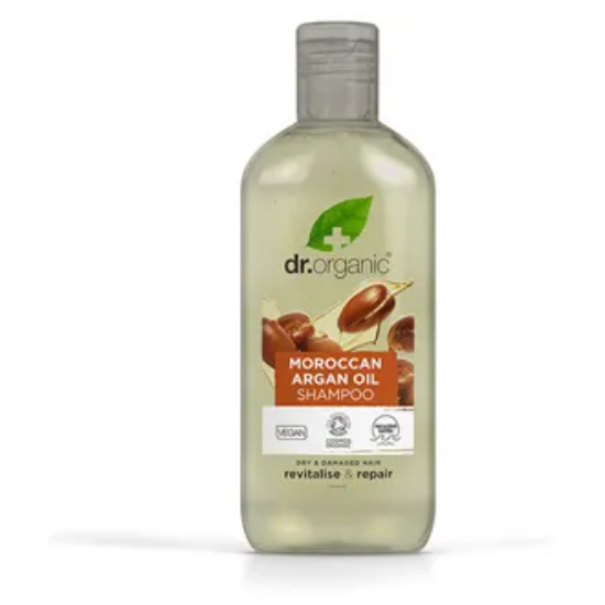 Dr. Organic Moroccan Argan Oil Shampoo 265ml | Rik Hårpleie