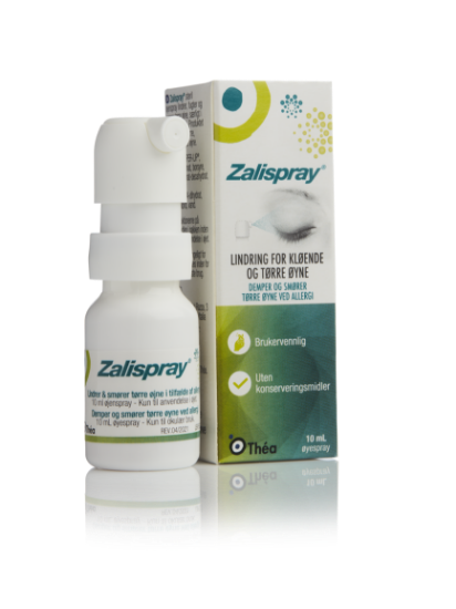 Zalispray Øyespray 10 ml | Lindrer Kløe & Allergi i Øynene